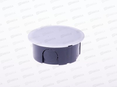 Коробка распределительная скрытой установки У195 D75*30м, крышка,  0195   *60