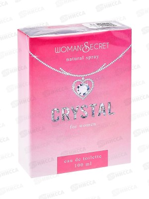 Womans Secret Crystal, туалетная вода 100мл женская М