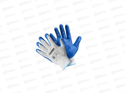 Перчатки из полиэстра с нитриловым покрытием р.L Fiberon PSV028P