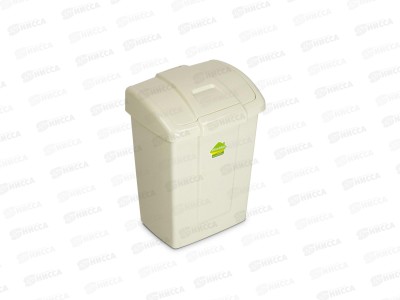Контейнер для мусора &quotФорте&quot 6л С339 Слоновая кость *12