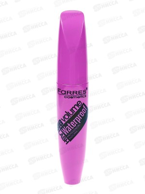 Farres тушь 6029-4 с пушистой щеточкой фиолетовый корпус *12