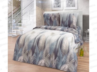 Комплект постельного белья  1.5спальный 215*150 бязь набивная, плотность 125 Смоки