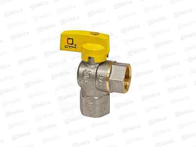 Кран шаровый для газа 3/4&quot гайка/гайка бабочка СТМ ГАЗ
