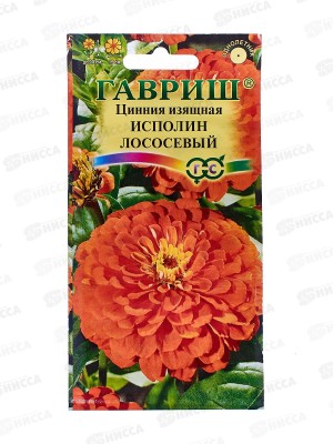 Цинния Исполин лососевый 0,3г  *10 ГШ +