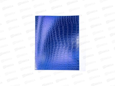 Тетрадь 48л кл. Hatber б/в METALLIC CROCO Синий*5/60