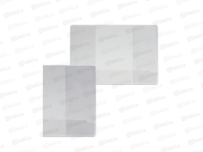 Обложка для паспорта ДПС прозрачная ПВХ 132*183 1071K*100