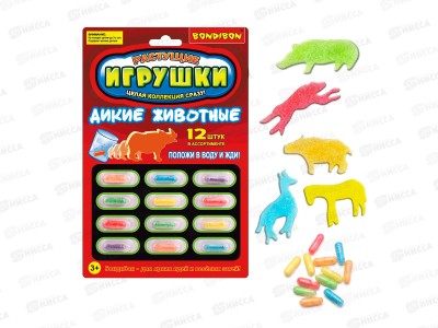 Растущие игрушки BONDIBON &quotДикие животные&quot ВВ5294 *12