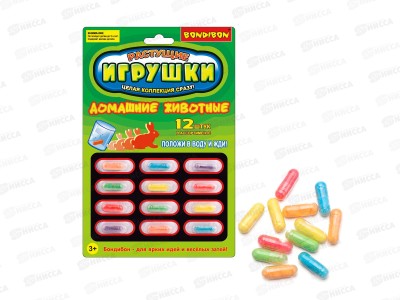 Растущие игрушки BONDIBON &quotДомашние животные&quot ВВ5296 *12