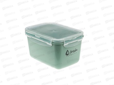 Емкость для продуктов &quotФРЕШ&quot герметичный 0,7л Фисташковый *16 М1421
