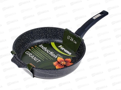 Сковорода ГРАНИТ индукционная АП black 26см. 26802и
