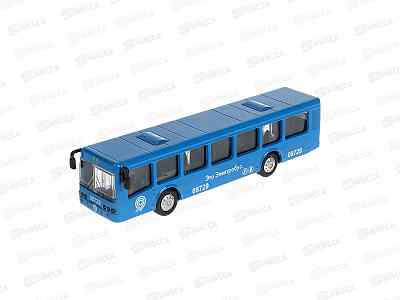 Машина &quotТЕХНОПАРК&quot SB-16-65-BUS-BL-WB Электробус 16,5см