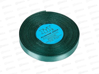 Лента атласная &quotGamma&quot №032 хаки, 12мм (1/2&quot) 33м+-2м