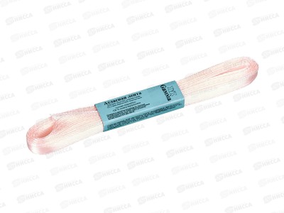 Лента атласная &quotGamma&quot  6мм (1/4&quot) №004 бледно-розовый, 5,4м AL-6P фасовка