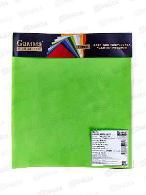 Фетр &quotGamma&quot Premium 27х30+-2см 5шт Диско FKR10-27/30