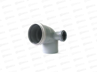 Тройник канализационный переходной универсальный 90град. DN110*50 правый AtlasPlast