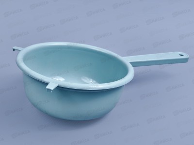 Дуршлаг Д20см с ручкой  Идея Фисташковый М1130 *26