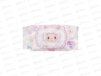 Pamperino влажные салфетки детские 120шт ромашка mix с клапаном 72526 *16