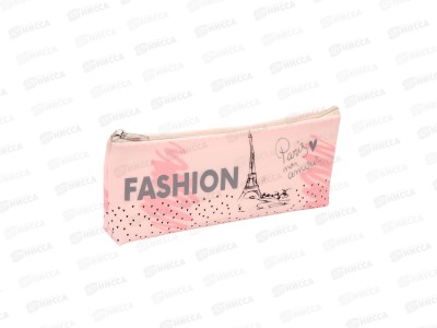 Пенал-косметичка КОКОС &quotParis Fashion&quot, 19*8*3см силикон., лодочка 214395