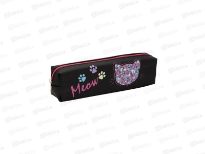 Пенал-косметичка КОКОС &quotCat Love&quot, силик., 20*5*4см, прямоуг.  214372