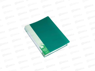 Папка с  мультифорами  60страниц Бюрократ, зеленая. 816952 *26