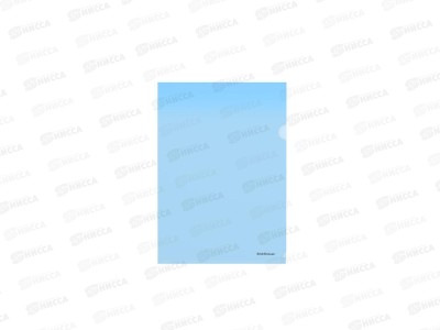 Папка-уголок EK50153  А4 Сlossy Classic синяя *12