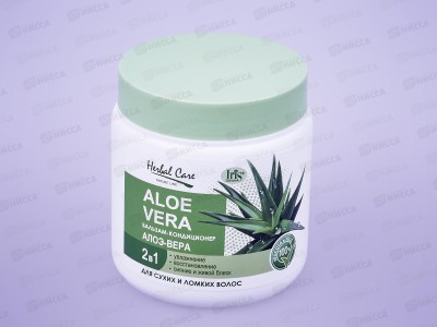 IRIS HERBAL CARE Бальзам-кондиционер Алоэ Вера 500мл *12