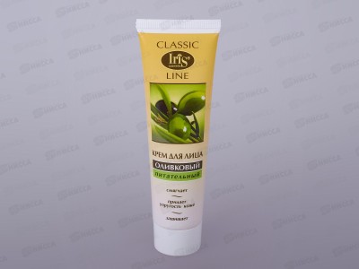 IRIS CLASSIC LINE Крем для лица Оливковый 100мл *40