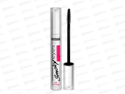 LUXVISAGE Тушь для ресниц Smoku eyes Умножение и удлинение черный *6