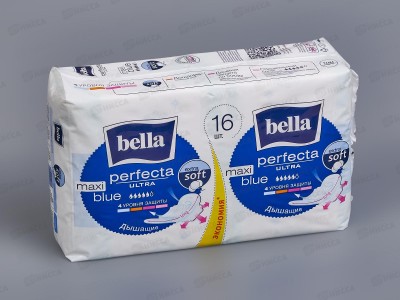 БЕЛЛА Perfecta ультра макси блю супертонкие 16шт BE-013-MW16-030 *20