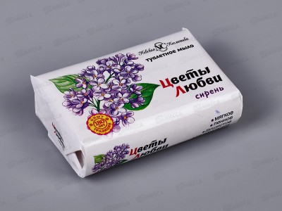 Невская Косметика Цветы Любви Сирень мыло 90г *72