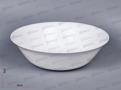 Салатник круглый d-26см (3/18) 100б-см10,5