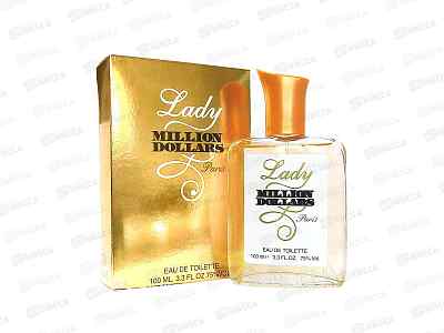 ЮП 100мл Lady million dollars, туалетная вода женская М