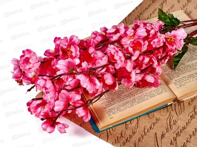 Букет сакура 6веток 37см D-98 008507 *1*20