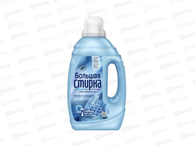 Большая стирка Universal 2в1 гель для стирки 1200г *6 2022