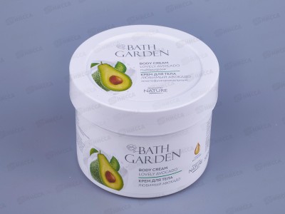 BATH GARDEN Крем для тела Любимый Авокадо 500мл 411112 *6