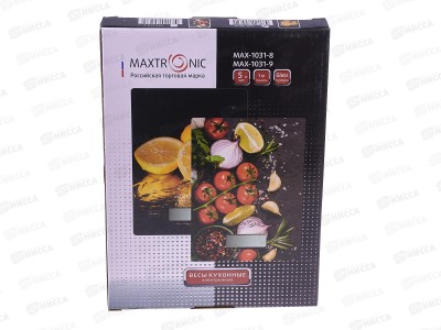 Весы кухонные Maxtronic MAX-1031-8 электронные *24