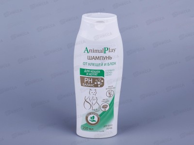 Шампунь Animal Play д/ухода за шерстью и отпуг. насекомых для кошек 250мл  *12