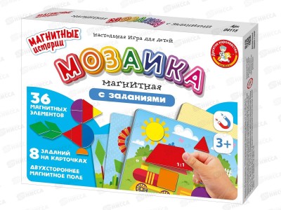 Игра магнитная &quotМозаика с заданиями&quot 04115