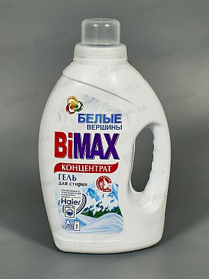 БИМАКС-гель для стирки Белые вершины 1,3л *4