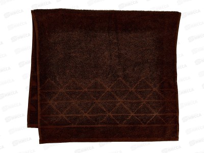 Полотенце махровое 50*90 ПЛ-2601-05271 с-1 Ridge 19-1234 коричневый
