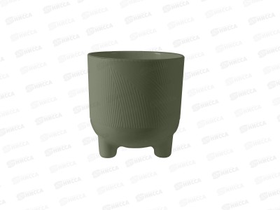 Горшок для цветов Фита 4,3л Нефрит (с вкладкой) д.19  *8