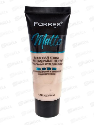 Farres тональный крем 4005-02 Matte слоновая кость *6