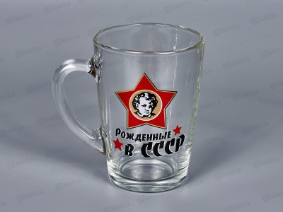 Кружка &quotКапучино&quot (Рожденные в СССР) 300см3 *20 1334