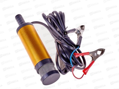 Насос перекачки топлива 12V для солярки 38 мм 12 л/мин с фильтром SKYWAY, S08801003