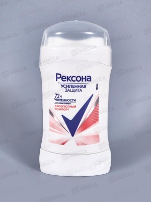 РЕКСОНА дезодорант стик 40мл Абсолютный комфорт *6*30