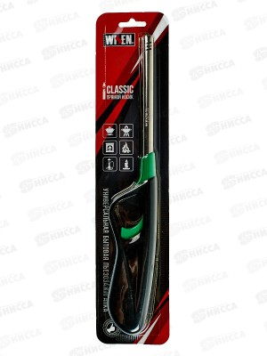 Пьезозажигалка Wisen WВ-3 HANDY газовая кухонная 34501-2 *12
