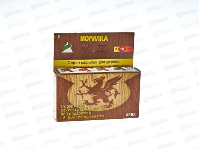Морилка для дерева сухая водо-растворимая 10г орех *36