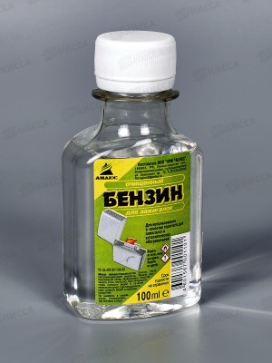 Бензин для зажигалок, флакон без дозатора  100мл *35