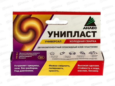 Клей Холодная сварка  20г, универсал  *100