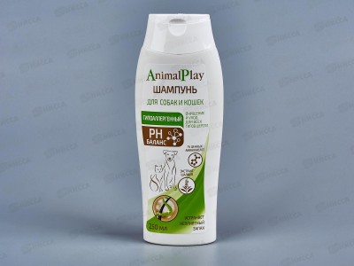 Шампунь Animal Play Гипоаллергенный для собак и кошек 250мл  *12